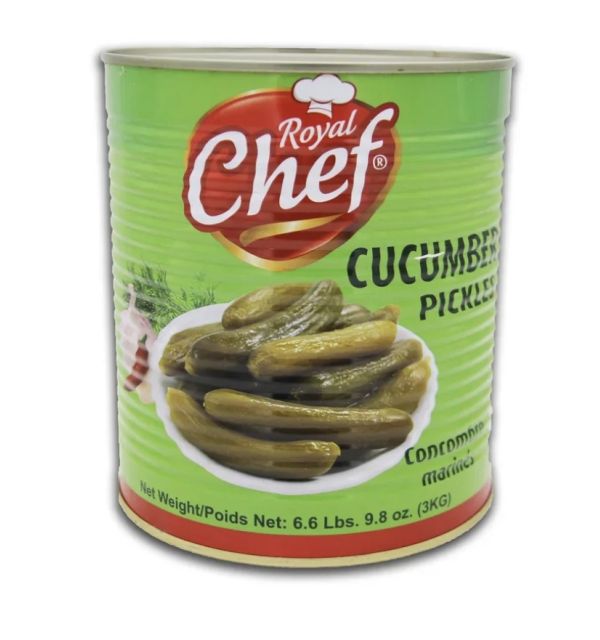 ROYAL CHEF CUCMBER PICKLES 3KG