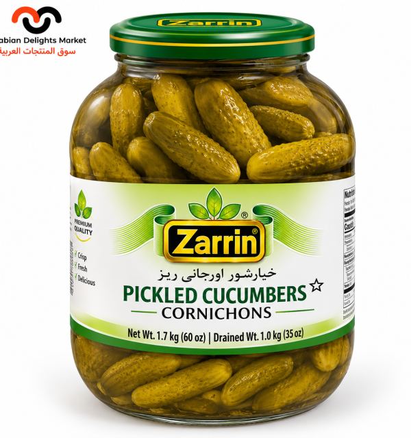 ZARRIN OICKLED CUCUMERS NO 1  1.7KG 