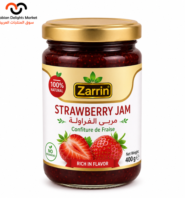 ZARRIN JAM STRWBERRY 400 G