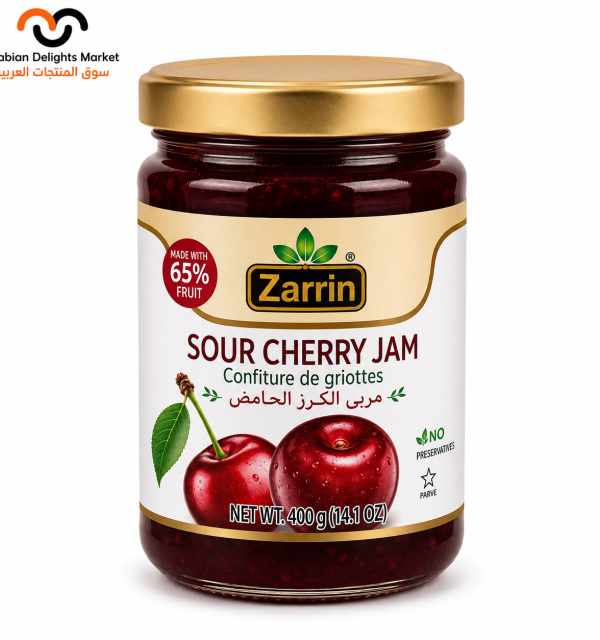 ZARRIN JAM SOUR CHERRY 400G