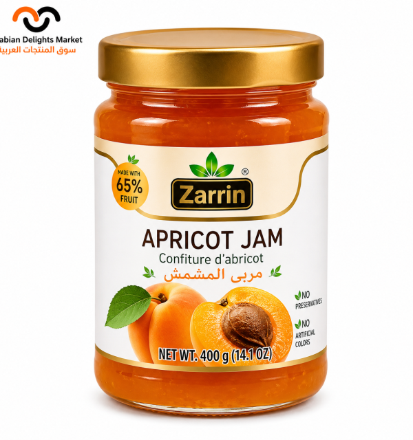 ZARRIN JAM APRICOT 400G