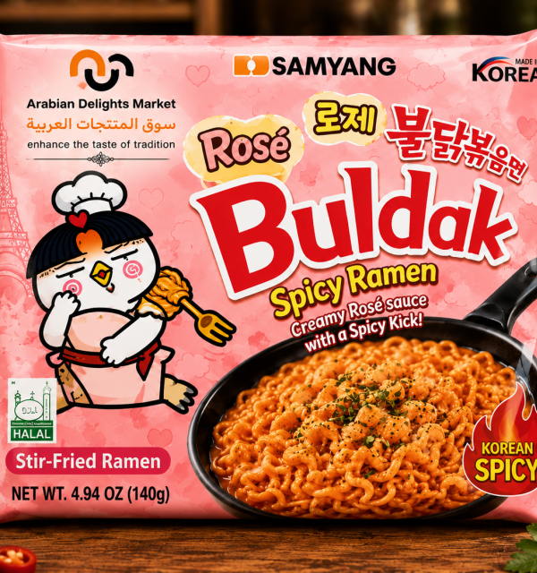 SAMYANG ROSE BULDAK SPICY RAMEN 140GX5