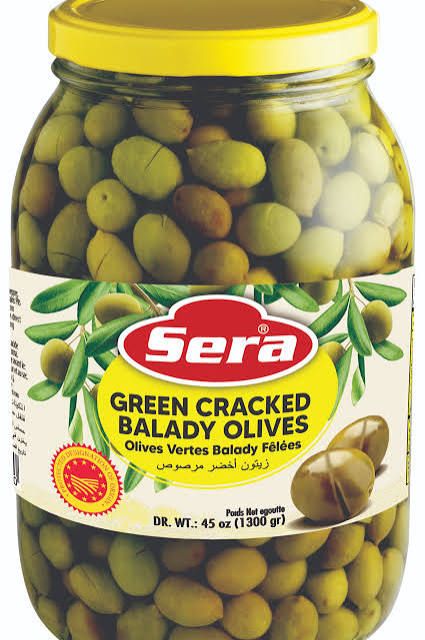 SERA GREEN BALADY OLIVES 1300G