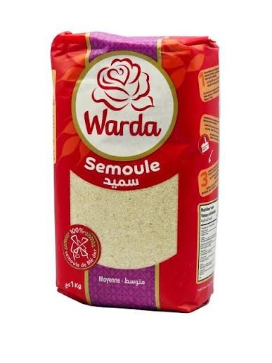 WARDA SEMOLINA MEDIUM 1KG
