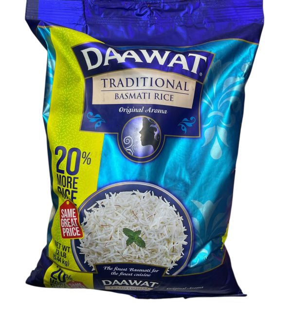 Daawat Traditional Basmati Rice 10lb Regular