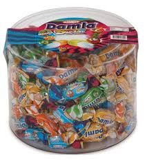 Damla Chewy Candies Plastic tub 